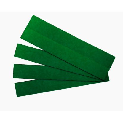 Picture of QUARTET MAG STRIPS GREEN 22X150MM 25PK