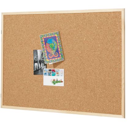 Picture of QUARTET PINE FRAME CORK BOARD 900X600MM