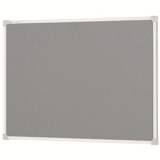 Picture of QUARTET FELT PINBOARD GREY 900X600MM