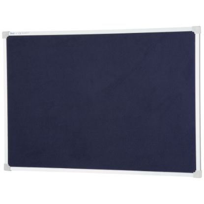 Picture of QUARTET FELT PINBOARD BLUE 1200X900MM