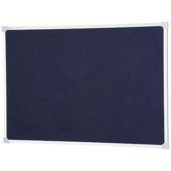 Picture of QUARTET FELT PINBOARD BLUE 1200X900MM