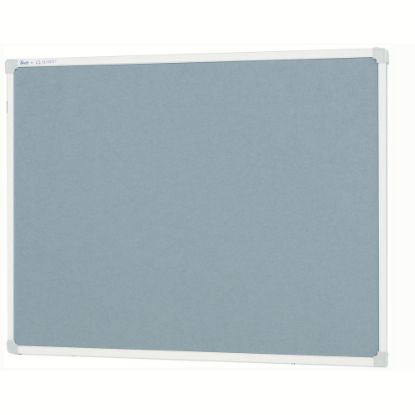 Picture of QUARTET FELT PINBOARD GREY 1200X900MM