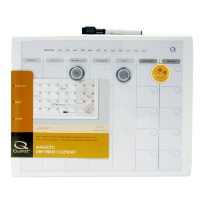 Picture of QUARTET CALENDAR BOARD 280X360MM GREY