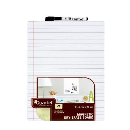 Picture of QUARTET WBRD MAG TILE WHT RULED216X280MM