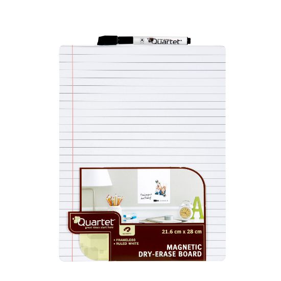 Picture of QUARTET WBRD MAG TILE WHT RULED216X280MM