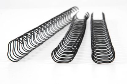 Picture of GBC WIRE 21 LOOP 12MM BLACK 100PK