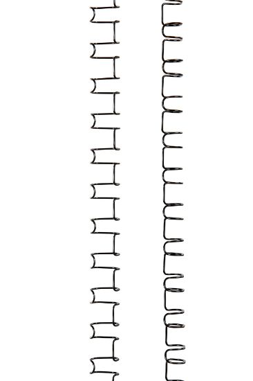 Picture of GBC WIRE 21 LOOP 6MM BLACK 100PK