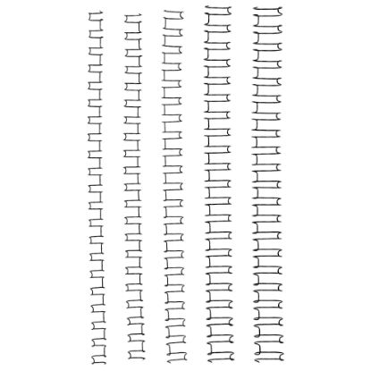 Picture of GBC WIRE 21 LOOP 8MM SILVER 100PK