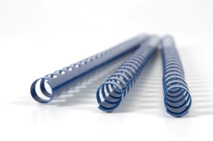Picture of GBC PLASTIC 21 LOOP 10MM BLUE 100PK