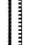 Picture of GBC PLASTIC 21 LOOP 12MM BLACK 25PK