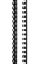 Picture of GBC PLASTIC 21 LOOP 16MM BLACK 100PK