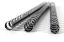 Picture of GBC PLASTIC 21 LOOP 8MM BLACK 25PK