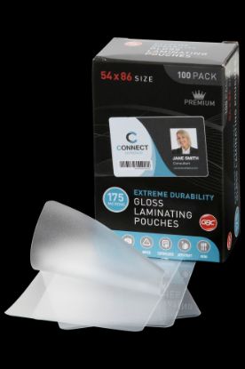 Picture of GBC 54X86 175 MICRON POUCH CREDIT 100PK