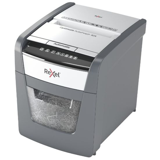Picture of REXEL OPTIMUM AUTO+ SHREDDER 50X CROSS