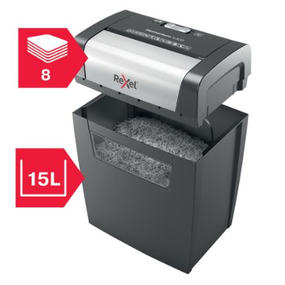 Picture of REXEL MOMENTUM X308 CROSS SHREDDER