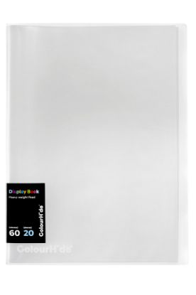 Picture of CH DISPLAY BOOK FIXED 20PKT CLEAR