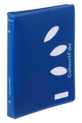 Picture of CH ZIPPER BINDER CL BLUE