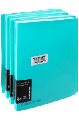 Picture of CH DISPLAY BOOK FIXED 60PKT AQUA