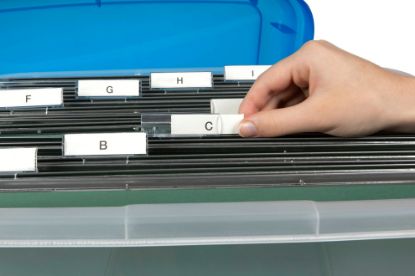 Picture of CF INSERTS SQUARE A-Z WHTE 52PK