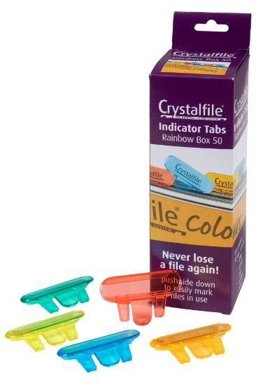 Picture of CF INDICATOR TABS RAINBOW 50BX