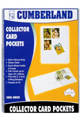 Picture of CMBLD CLLCTR CRD PCKT PVC A4 PK10