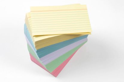 Picture of ESSELTE SYS CRDS 127X76MM (5X3)ASS PK500