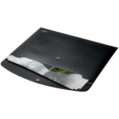 Picture of LEITZ RECYCLE DOCULOPE WALLET PP A4 BLK