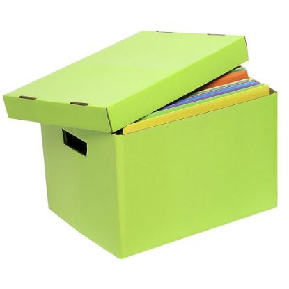 Picture of MBG COLOURED ARCHIVE BOX S'WRAP LIME