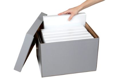 Picture of MBG COLOURED ARCHIVE BOX GREY