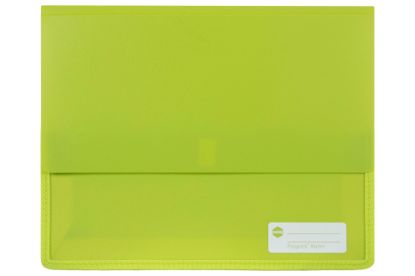 Picture of MBG WALLET A4 HEAVY DUTY POLYPICK LIME