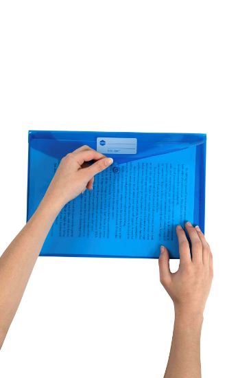 Picture of MBG DOCULOPE WALLET PP A4 BLU