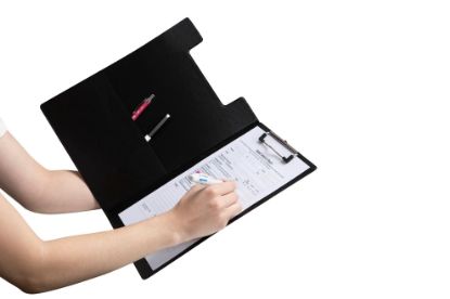 Picture of MBG CLIPFOLDER PP A4 BLK
