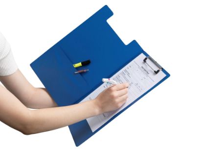 Picture of MBG CLIPFOLDER PP FC BLU