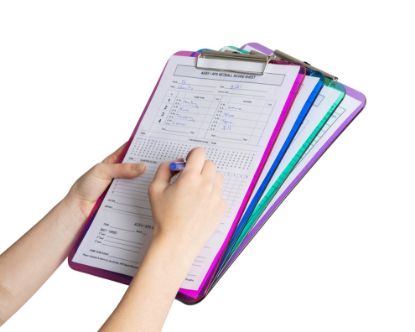 Picture of MBG CLIPBOARD PLASTIC A4 ASTD