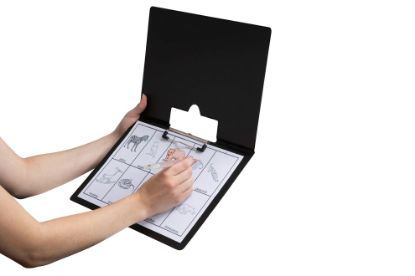Picture of MBG CLIPFOLDER PP A4 LC BLK