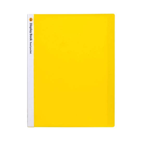 Picture of MBG A4 20 FIXED POCKET DISPLAY BOOK YL