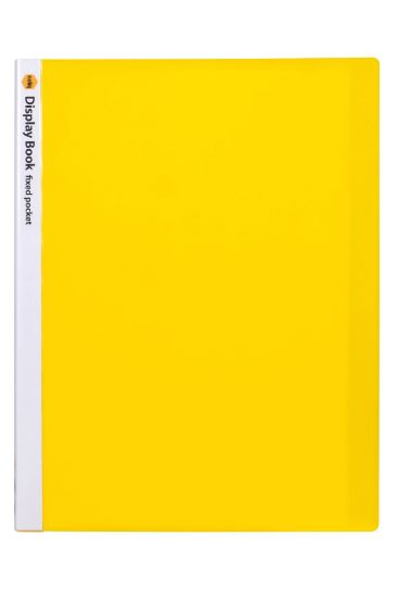 Picture of MBG A4 40 FIXED POCKET DISP BOOK YL