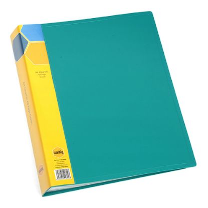 Picture of MBG A4 60 FIXED POCKET DISP BOOK GREEN