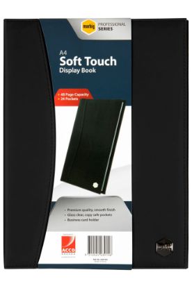 Picture of MBG PRO A4 SOFT TOUCH DISPLAY BK 24PCT