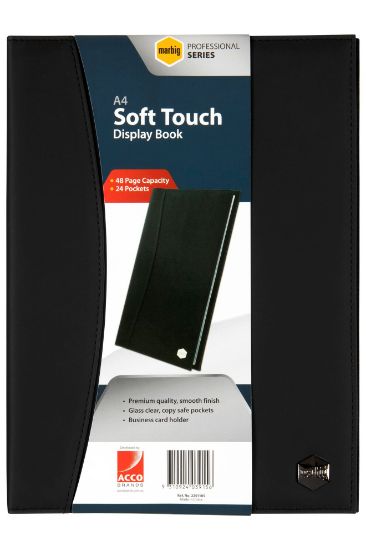Picture of MBG PRO A4 SOFT TOUCH DISPLAY BK 24PCT