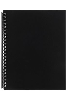 Picture of MBG DISPLAY BOOK A4 REFILLABLE BLACK