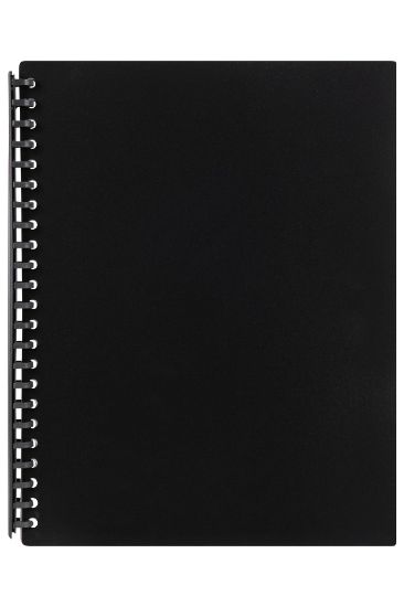 Picture of MBG DISPLAY BOOK A4 REFILLABLE BLACK