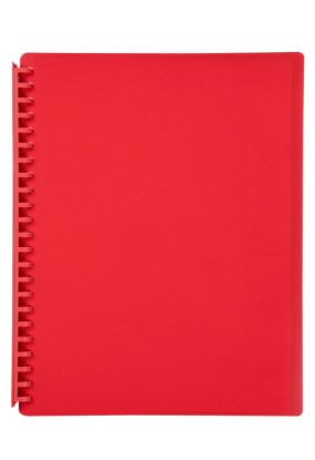 Picture of MBG DISPLAY BOOK A4 REFILLABLE RED