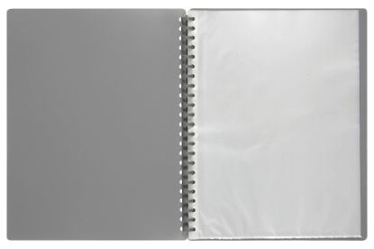 Picture of MBG DISPLAY BOOK A4 REFILLABLE GREY
