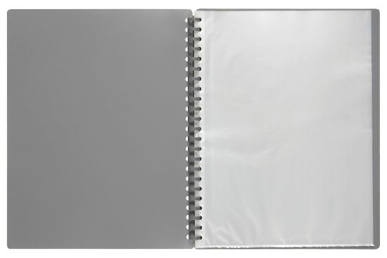Picture of MBG DISPLAY BOOK A4 REFILLABLE GREY