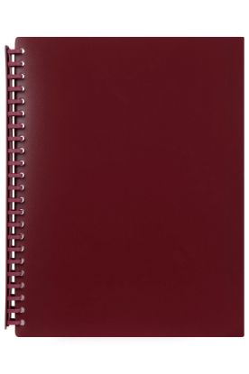 Picture of MBG DISPLAY BOOK A4 REFILLABLE MAROON
