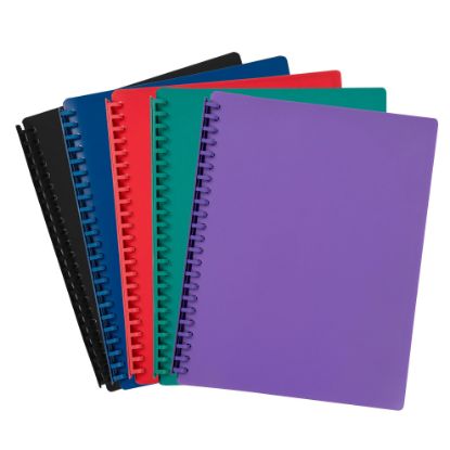 Picture of MBG DISPLAY BOOK A4 REFILLABLE ASSORTED