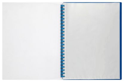 Picture of MBG DISP BOOK A4 REFILLABLE CLR FRNT BLU