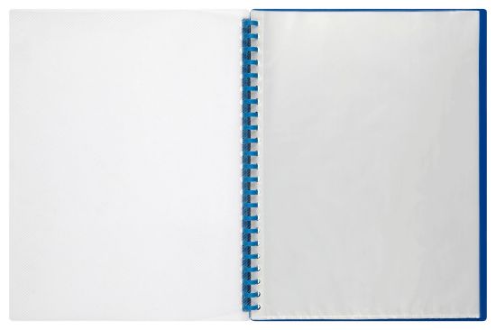 Picture of MBG DISP BOOK A4 REFILLABLE CLR FRNT BLU