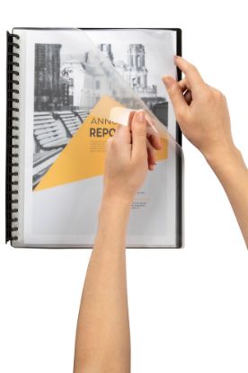 Picture of MBG DISP BOOK A4 REFILLABLE CLR FRNT BLK